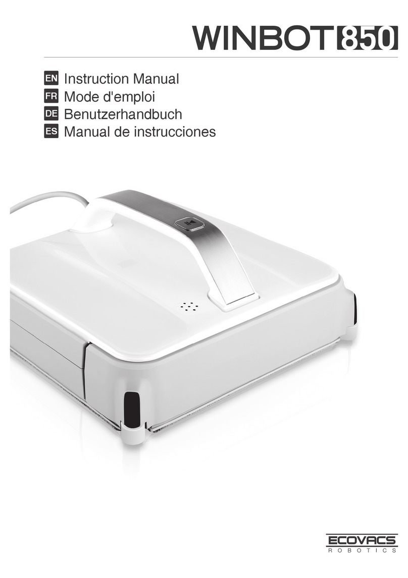 ECOVACS WINBOT W850 instruction manual