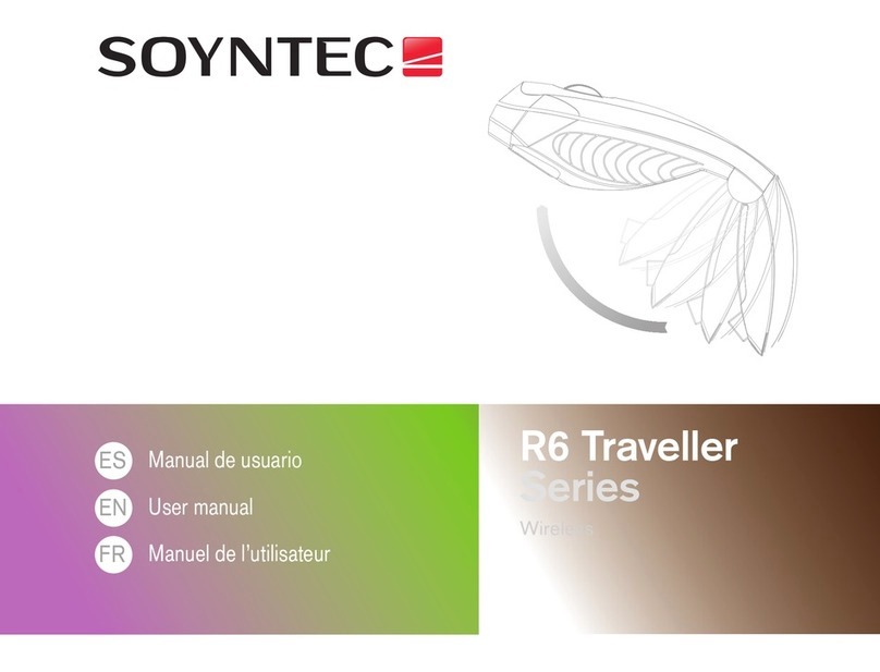 Soyntec R6 Traveller Series User manual
