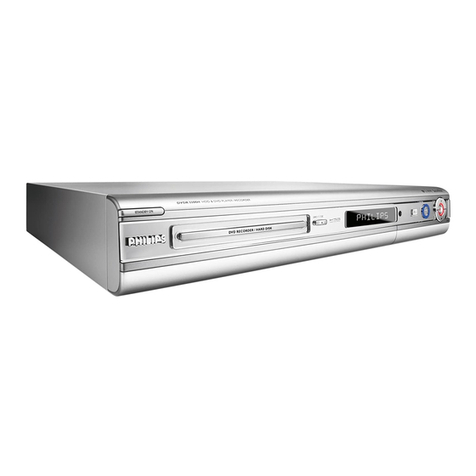Philips ShowView DVDR3300H User manual