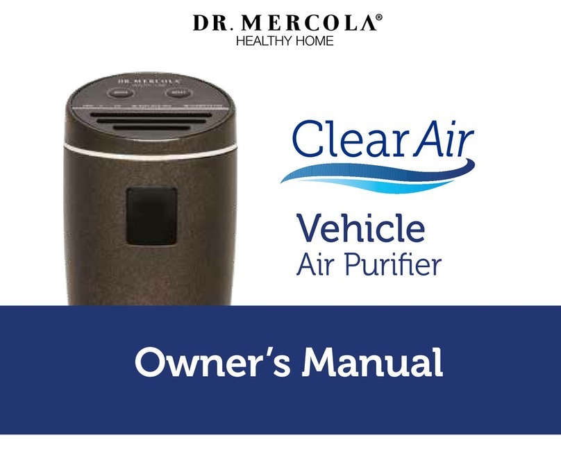 dr. Mercola Clear Air User manual