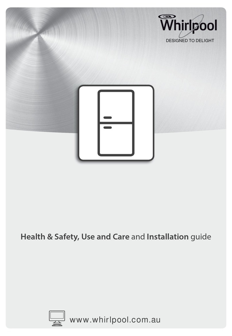 Whirlpool WHPBM Use and care guide