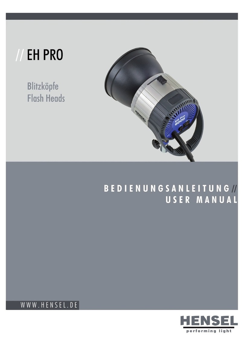 Hensel EH Pro 3000 user manual