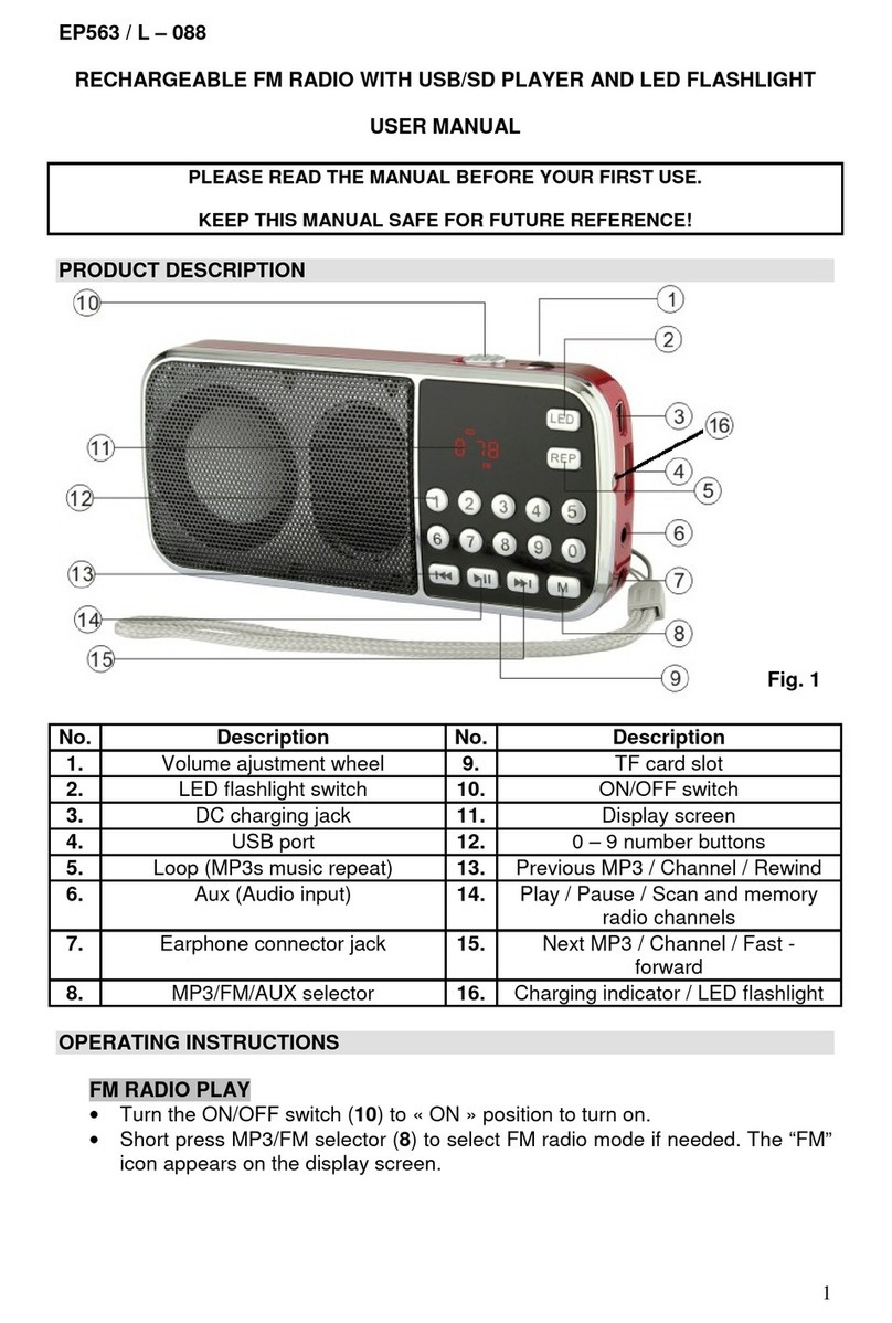 Eurotops Versand L-088 user manual