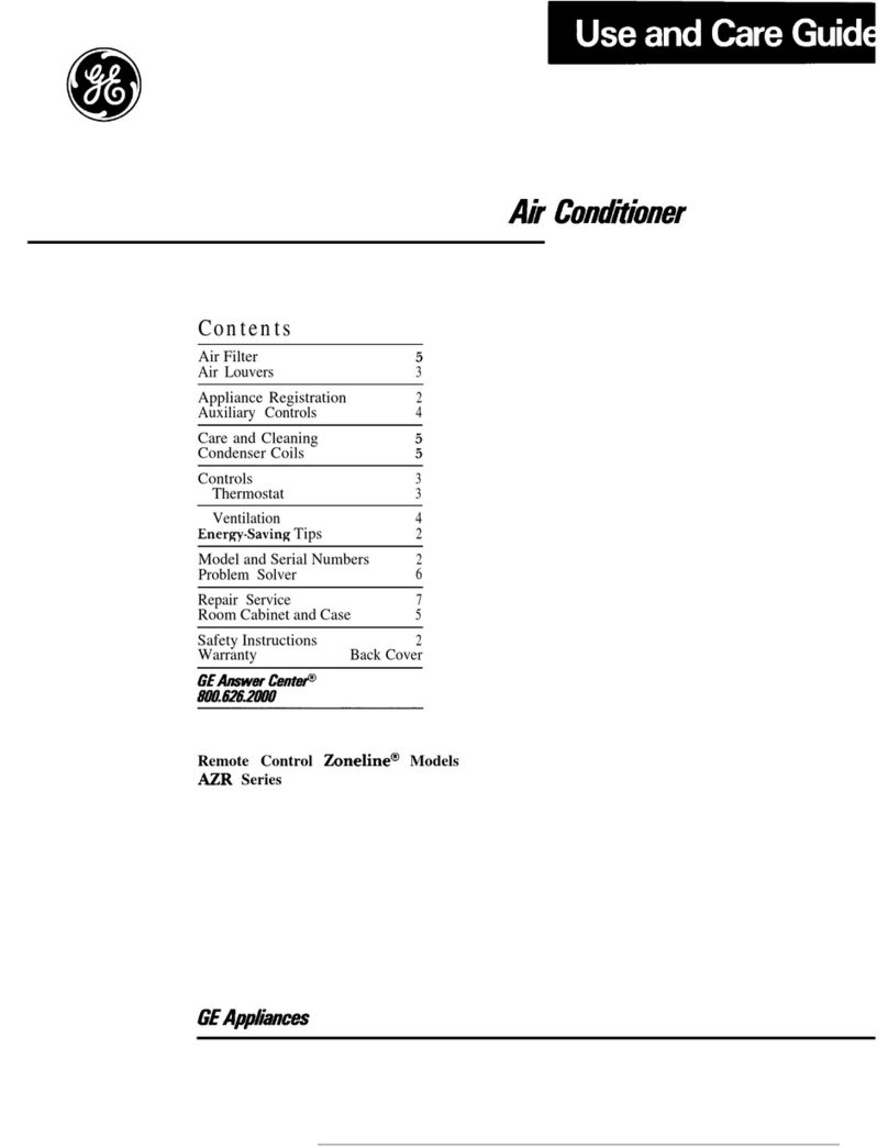 GE AZR Series User manual