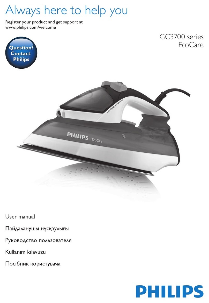 Philips EcoCare GC3700 series User manual