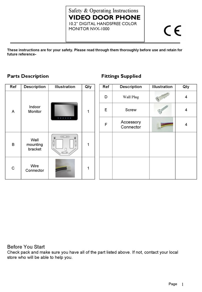 Navtex NVX-1000 Quick start guide