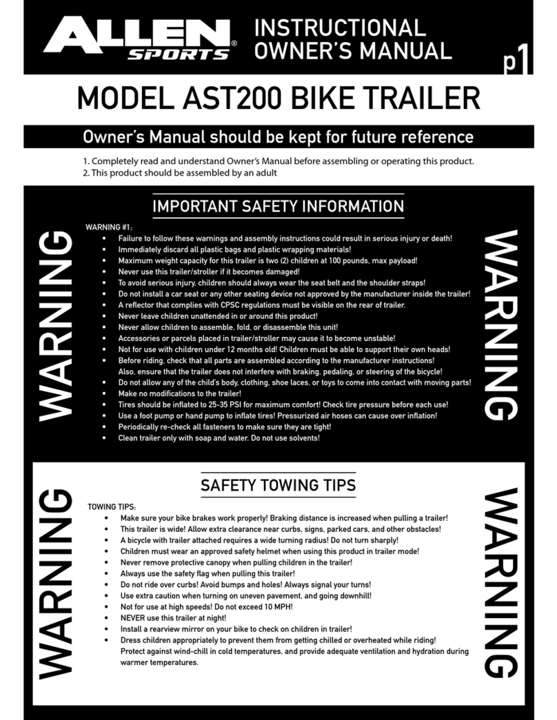 Allen Sports ast200 User manual