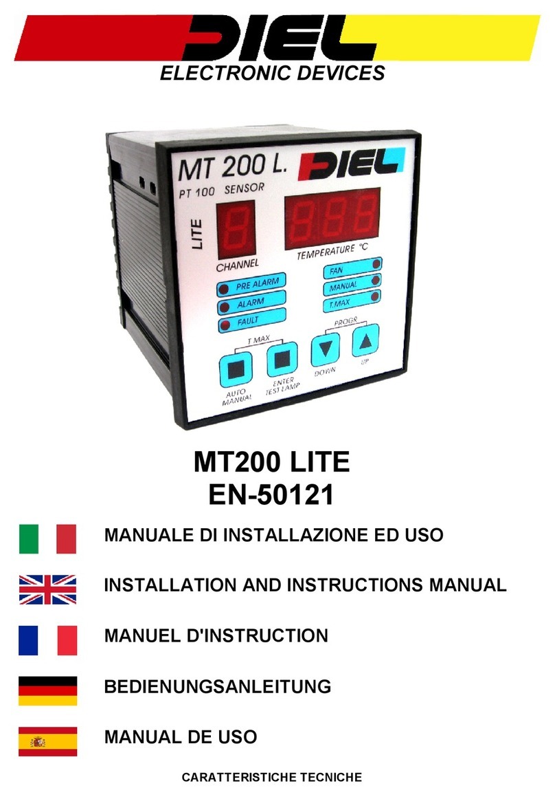 DIEL MT200 LITE Installation and instruction manual