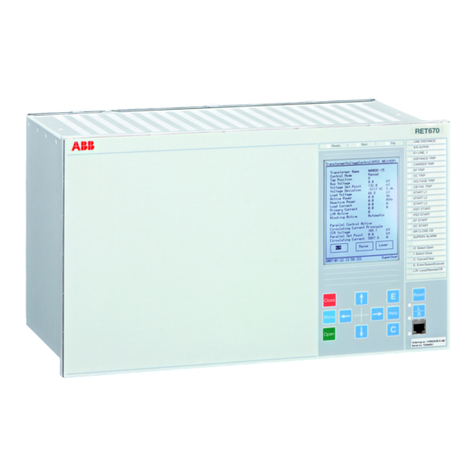 ABB RELION RET670 Applications manual ABB RELION RET670 Applications manual