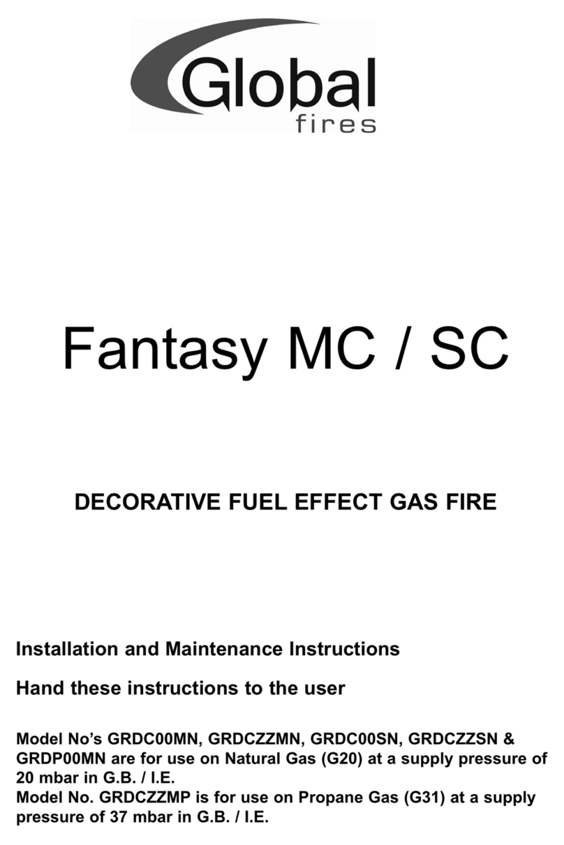 Global Fires Fantasy SC User manual Global Fires Fantasy SC User manual