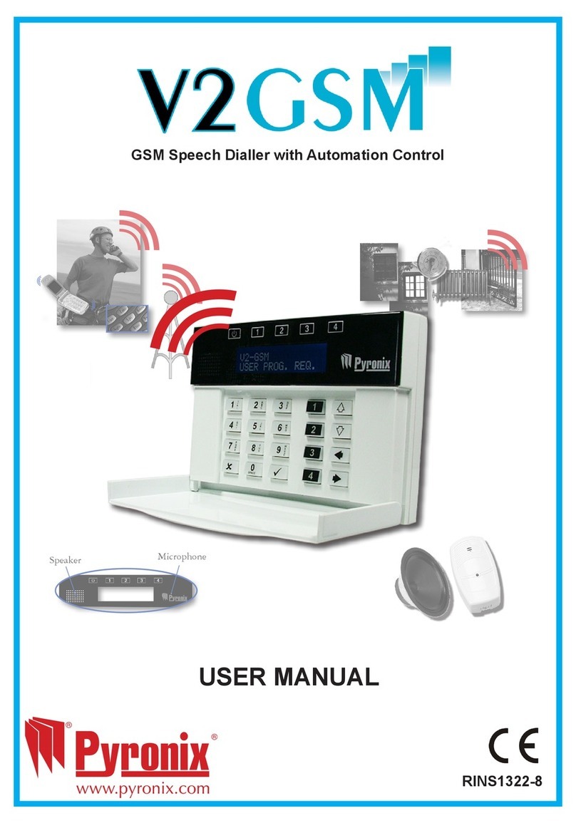Pyronix V2GSM user manual