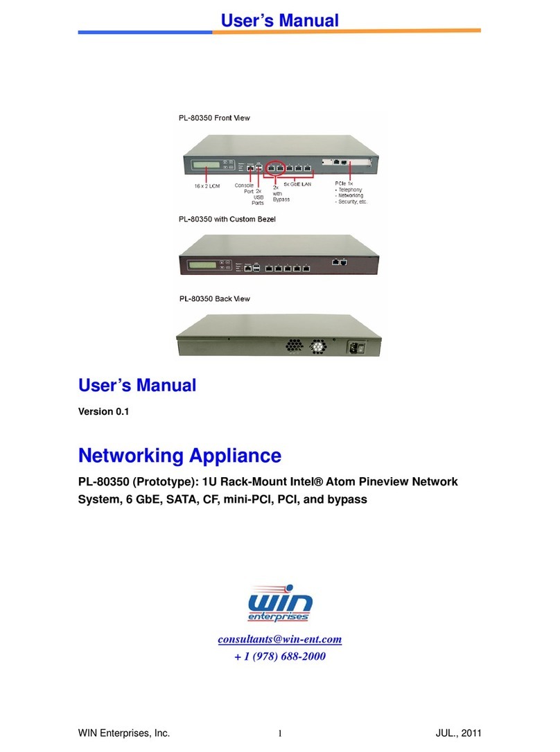 Win PL-80350 user manual