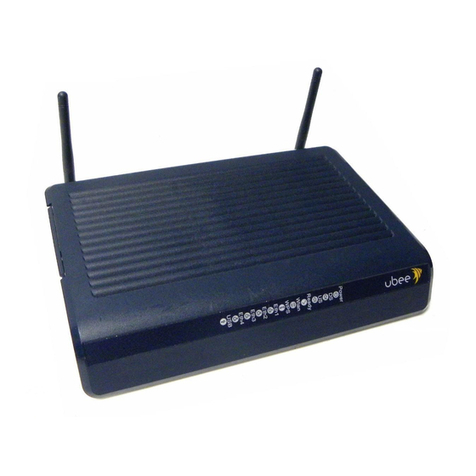 Ubee DDW3611 User manual
