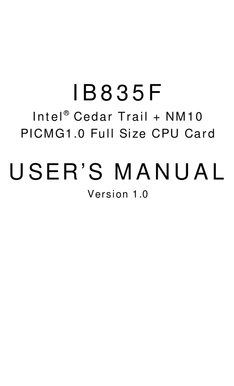 IBASE Technology IB835F User manual