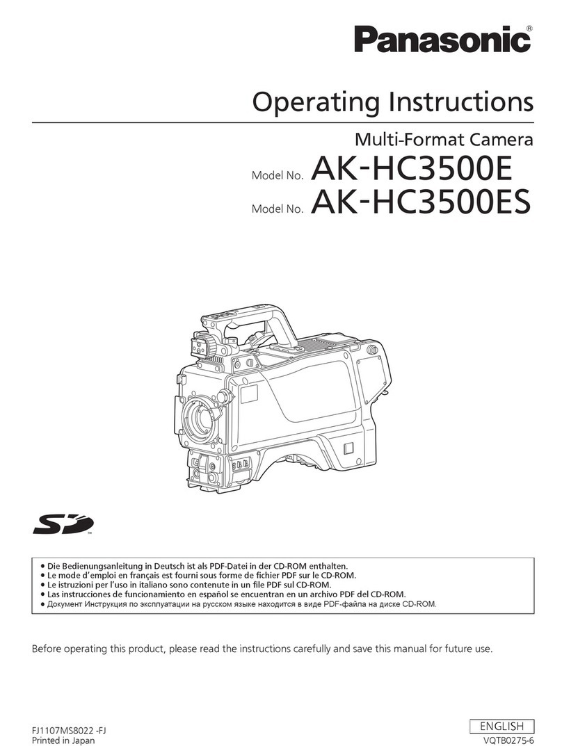 Panasonic AK-HC3500ES User manual