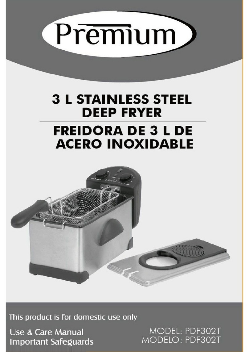 Premium PDF302T Use & care manual