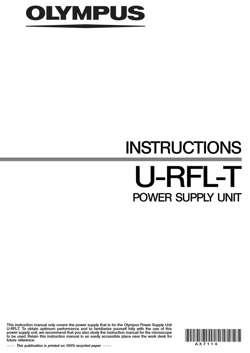 Olympus U-RFL-T instruction manual