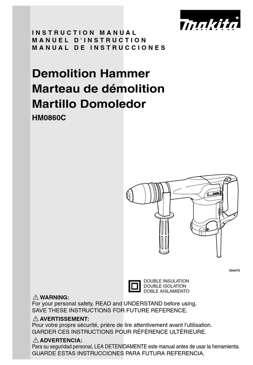 Makita HM0860C User manual Makita HM0860C User manual