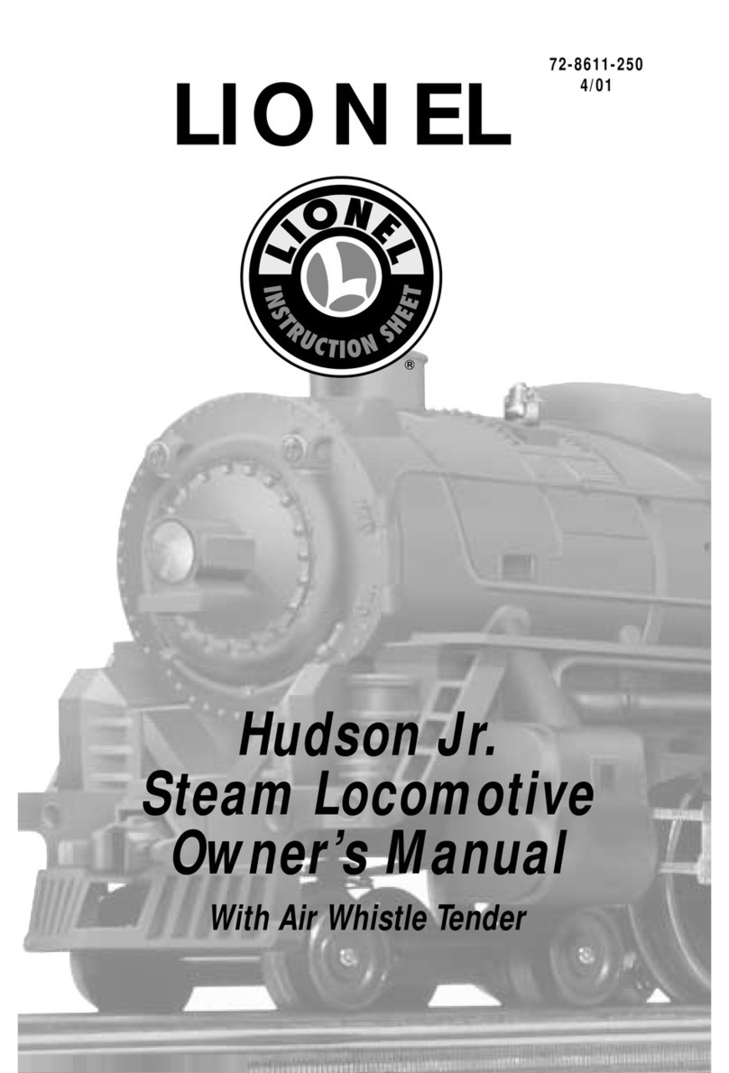 Lionel Hudson Jr. owner's manual