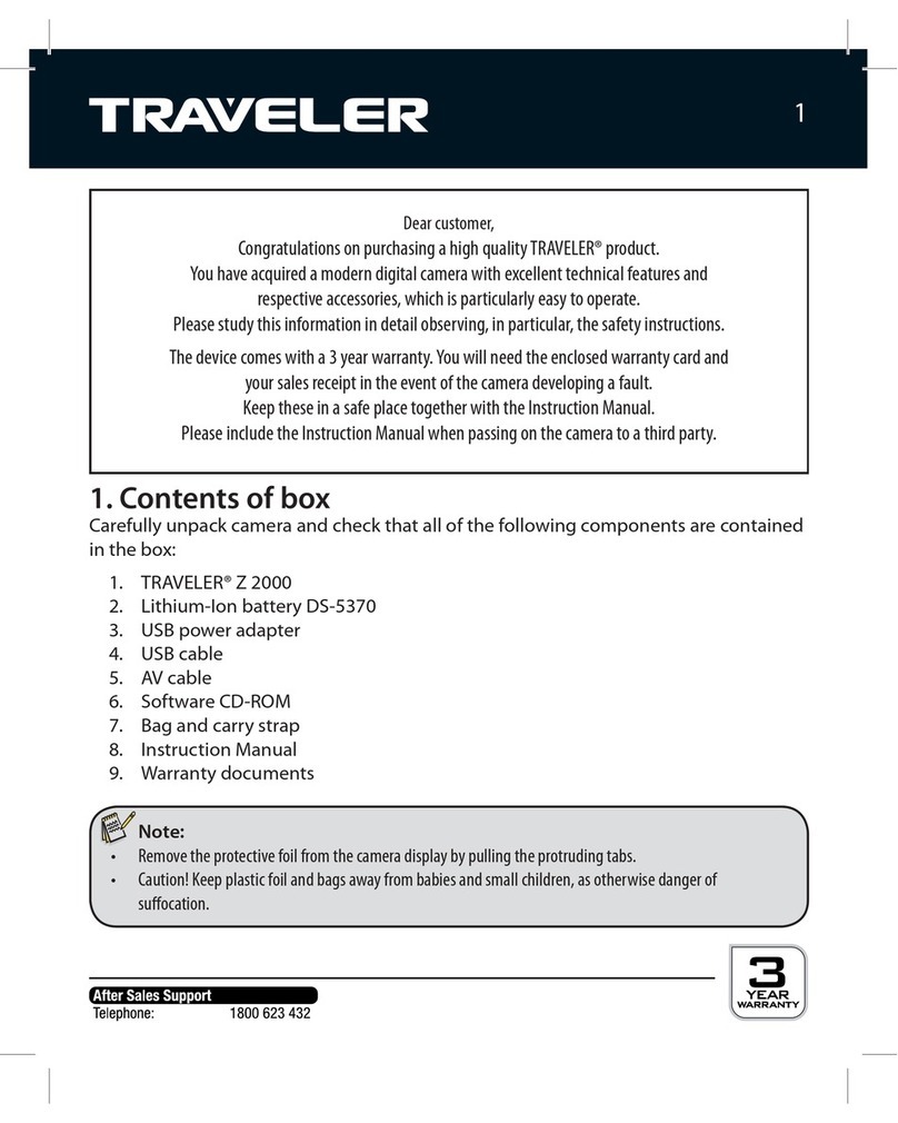 Traveler Z 2000 user manual