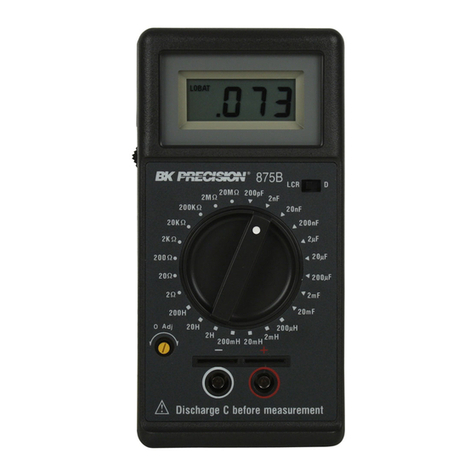 B+K precision 875B User manual