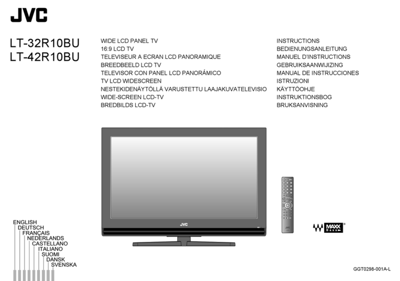 JVC LT-42R10BU User manual