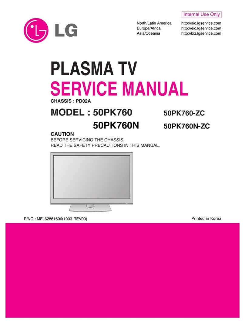 LG 50PK760N-ZC Service manual