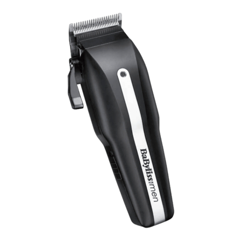 BaByliss POWERLIGHT PRO 7498CU manual