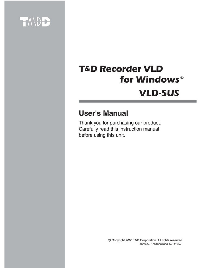 T&D VLD-5US user manual