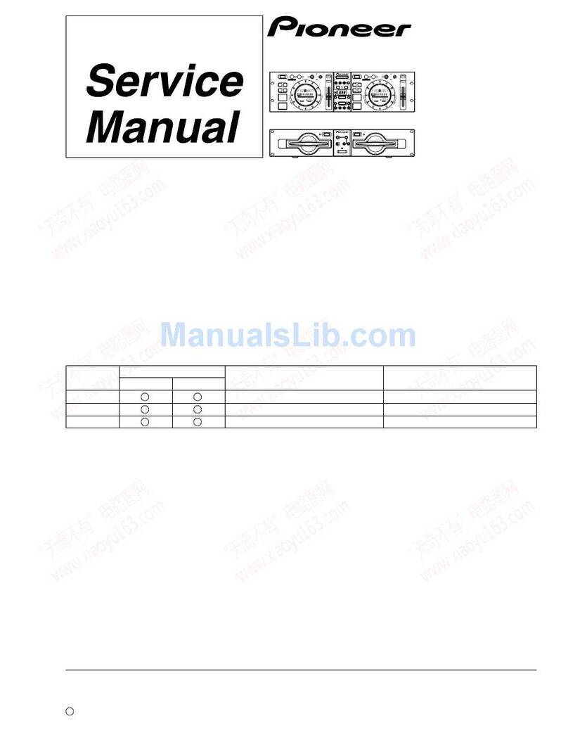 Pioneer CMX-5000 User manual