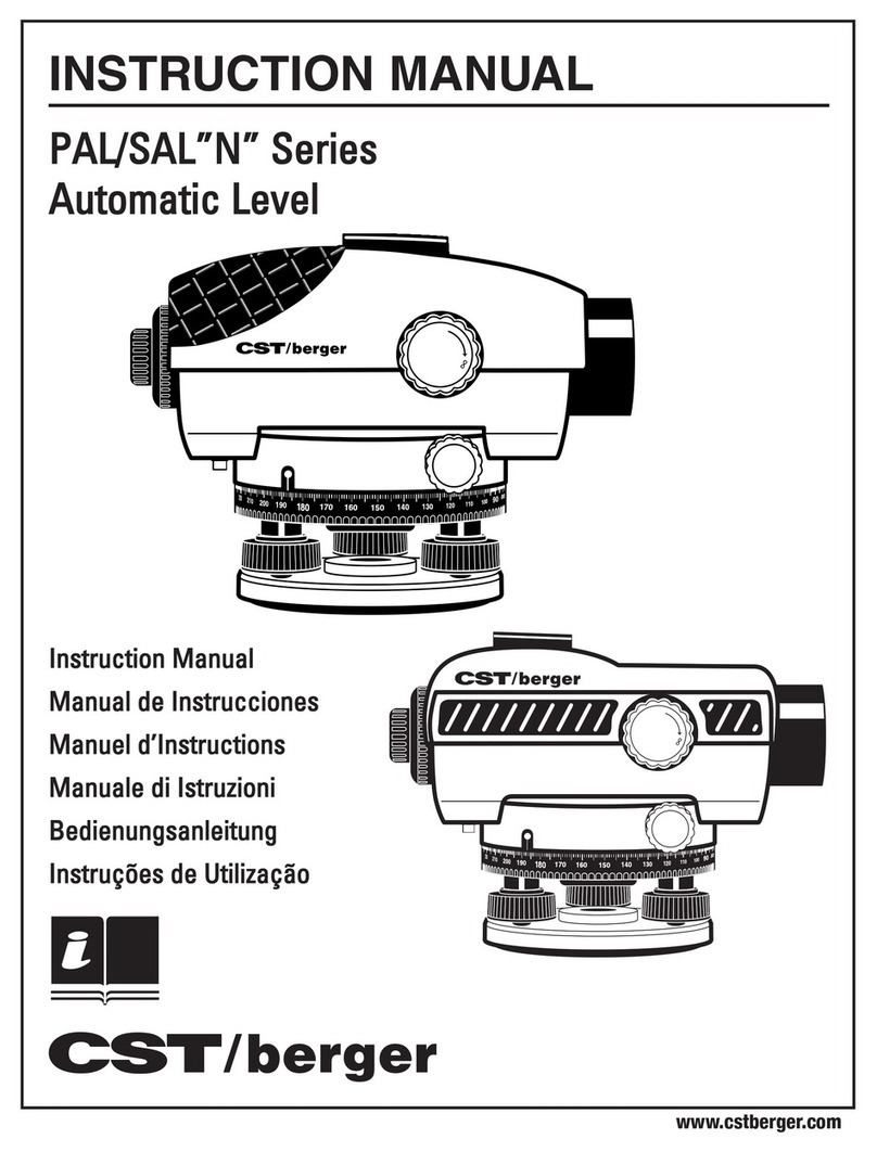 CST/BERGER SAL20N instruction manual