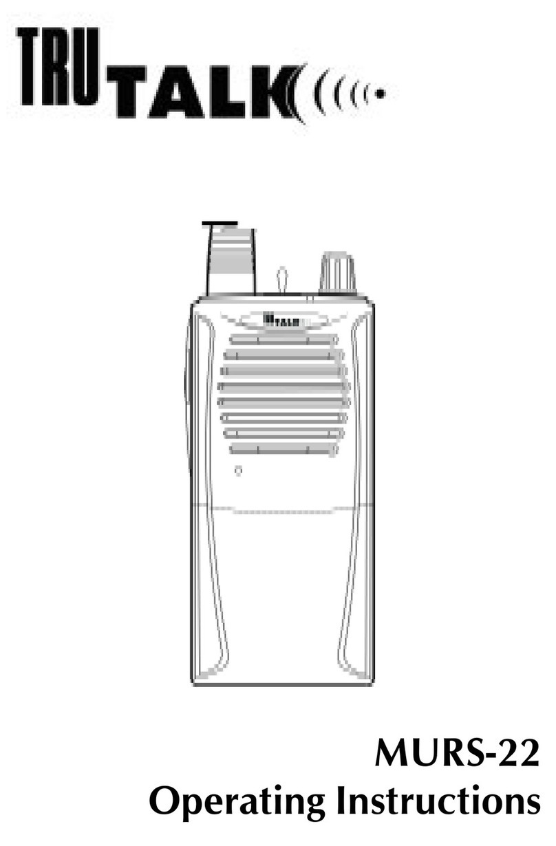 TruTalk MURS-22 operating instructions
