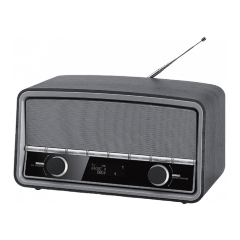 Radionette RNRDWO13E instruction manual
