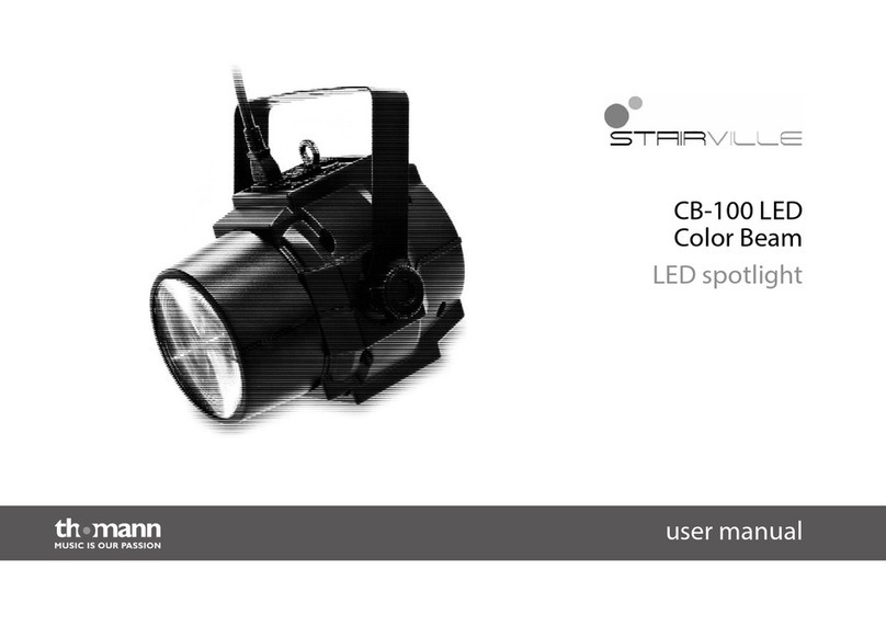 Stairville CB-100 LED Color Beam user manual Stairville CB-100 LED Color Beam user manual