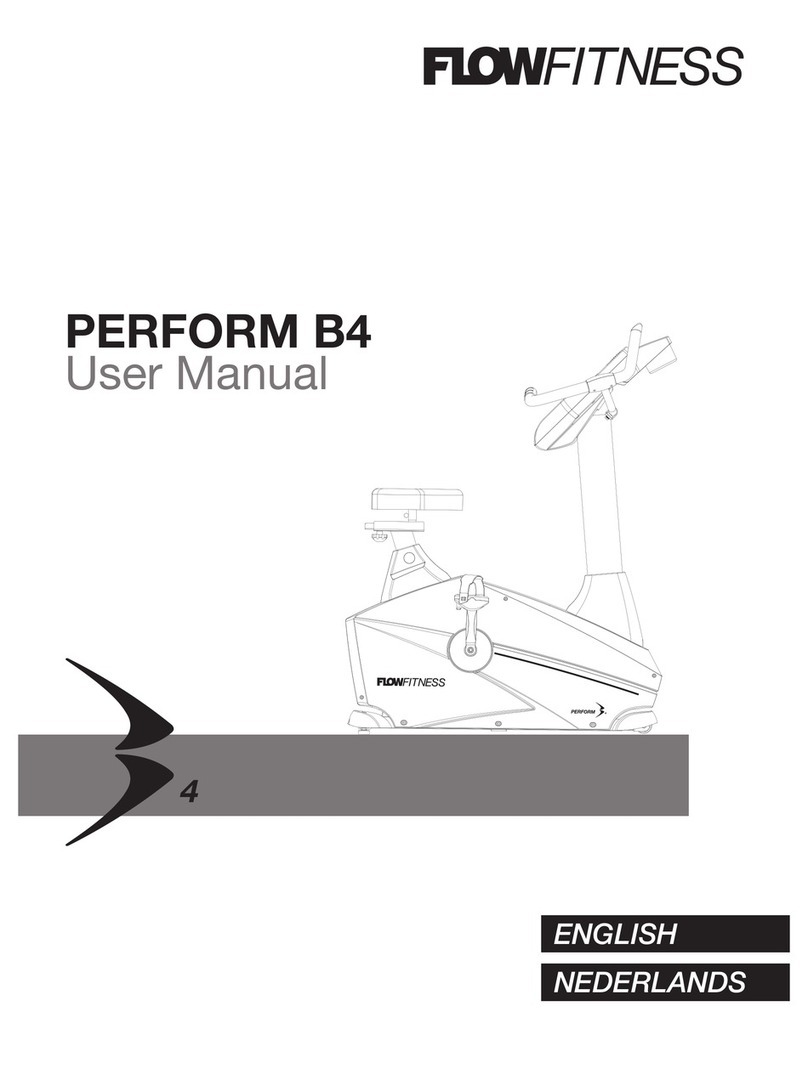 Flow Fitness PERFORM B4 user manual