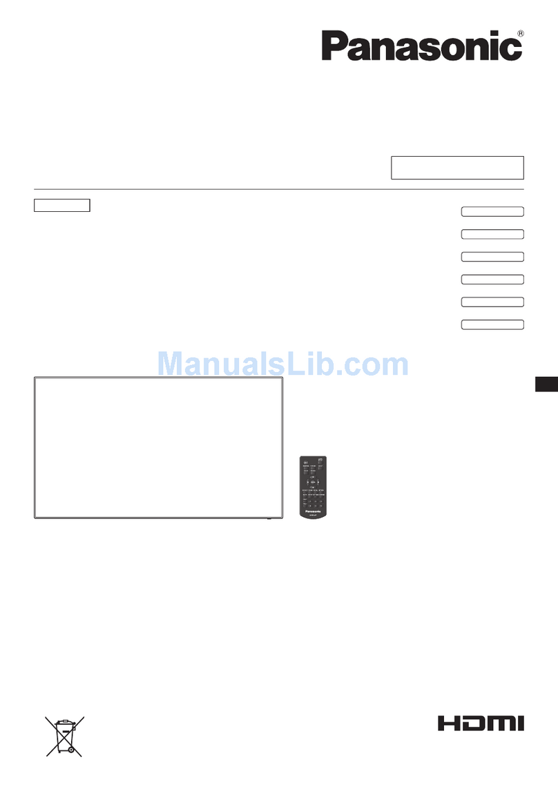 Panasonic TH-49SF1HU User manual