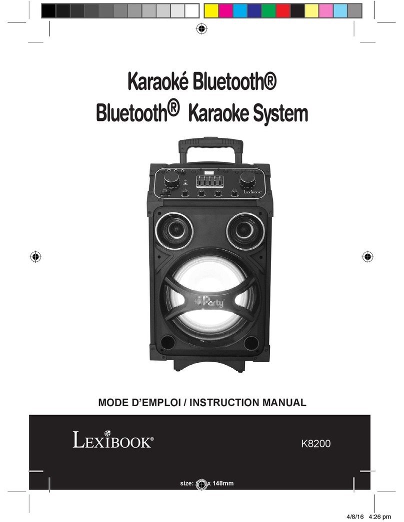 LEXIBOOK K8200 User manual