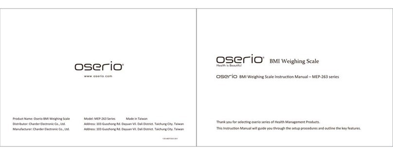 oserio MEP-263 SERIES User manual oserio MEP-263 SERIES User manual
