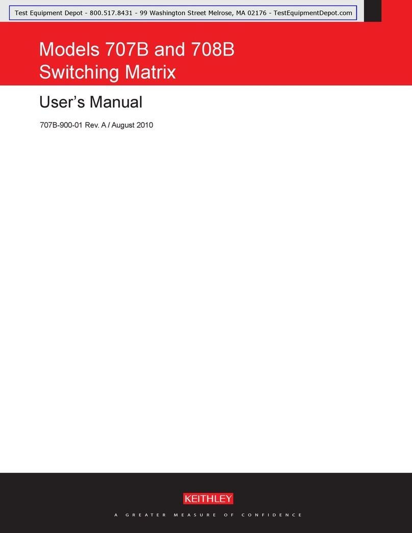 Keithley 707B user manual