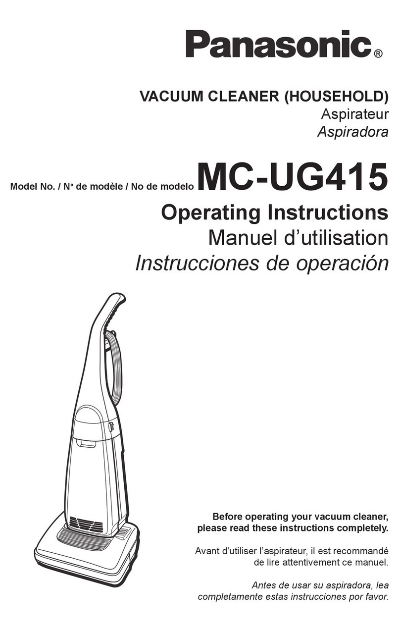 Panasonic MC-UG415 User manual