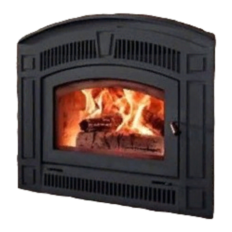 RSF Woodburning Fireplaces OPEL2C User manual