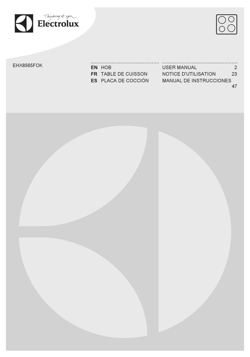 Electrolux EHX8565FOK User manual