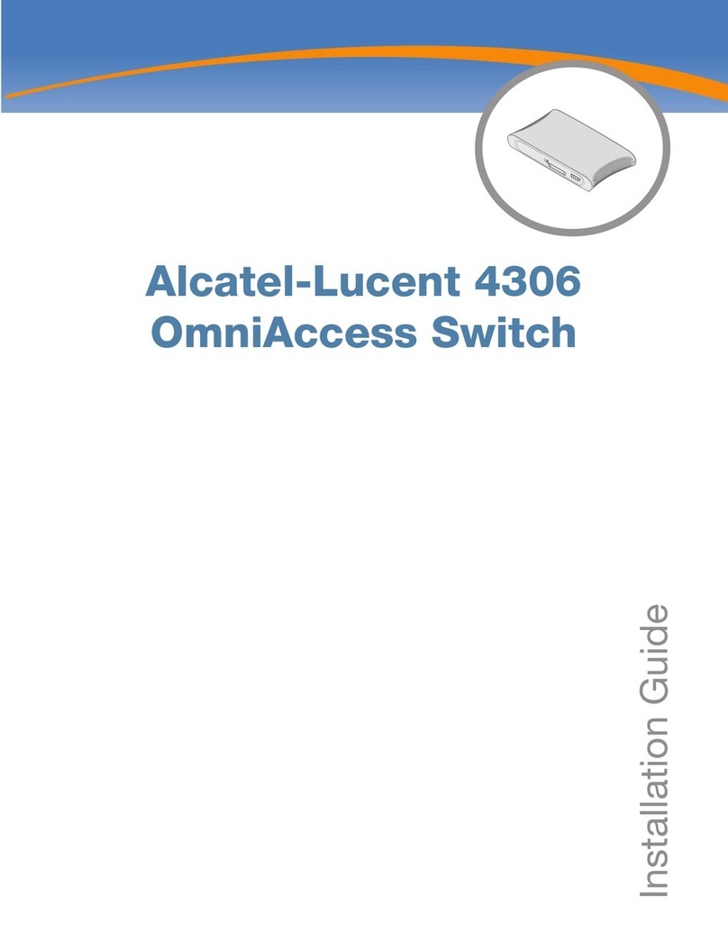 Alcatel-Lucent 4306 installation guide Alcatel-Lucent 4306 installation guide