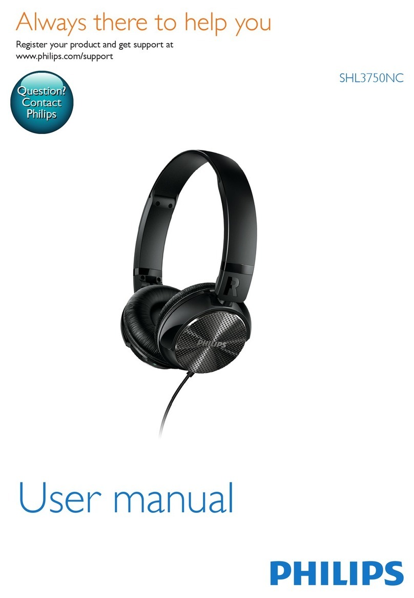 Philips SHL3750NC user manual