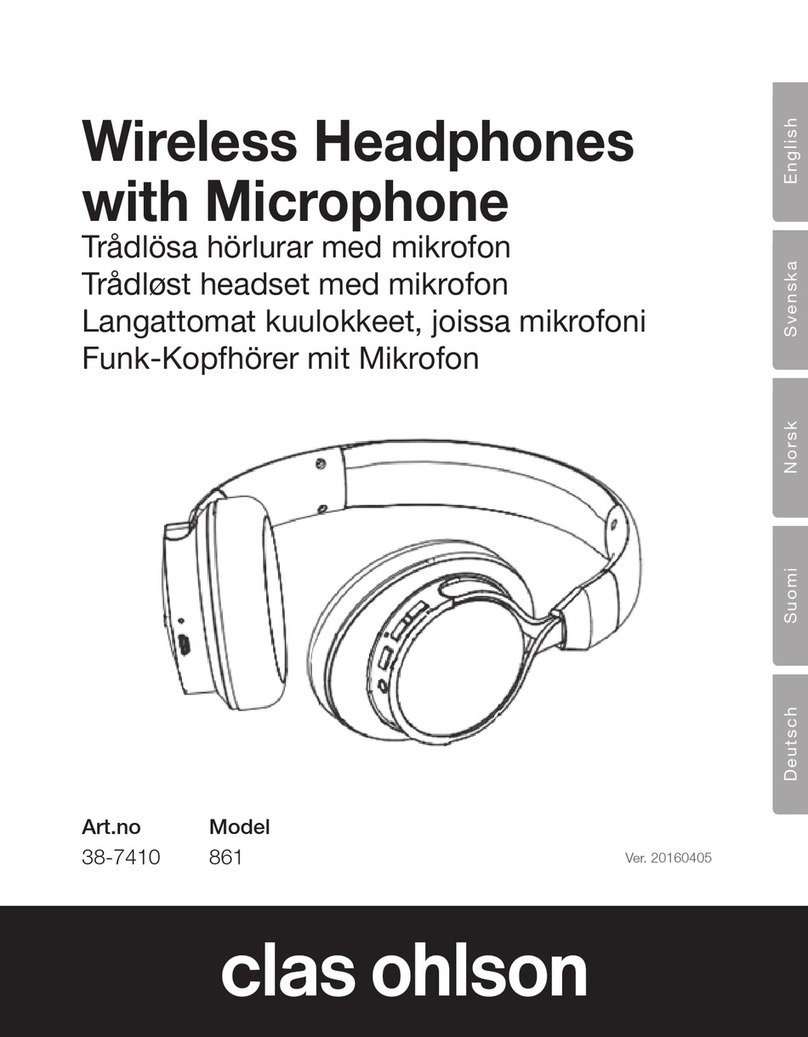Clas Ohlson 861 User manual