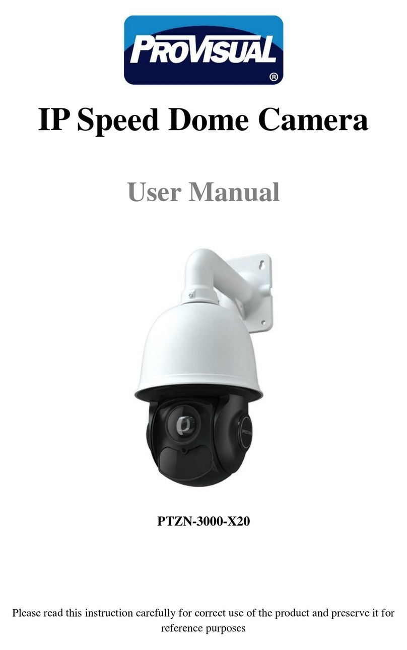 ProVisual PTZN-3000-X20 User manual