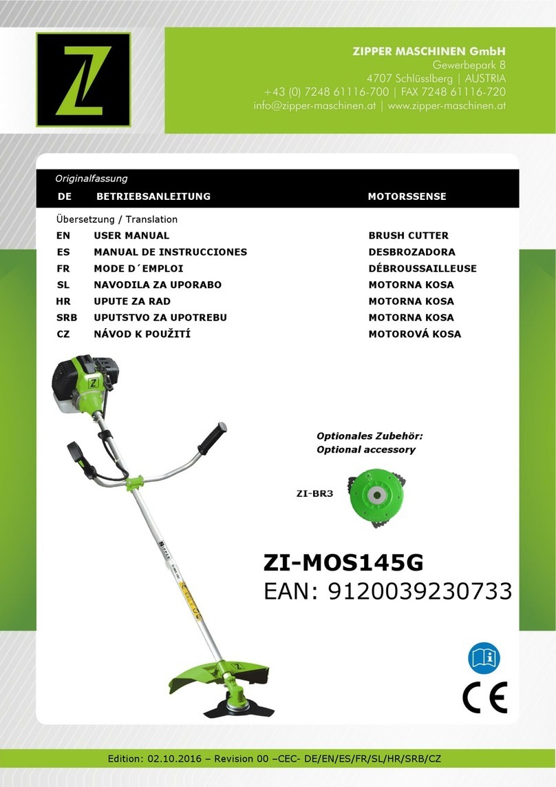 Zipper Mowers zi-mos145g User manual
