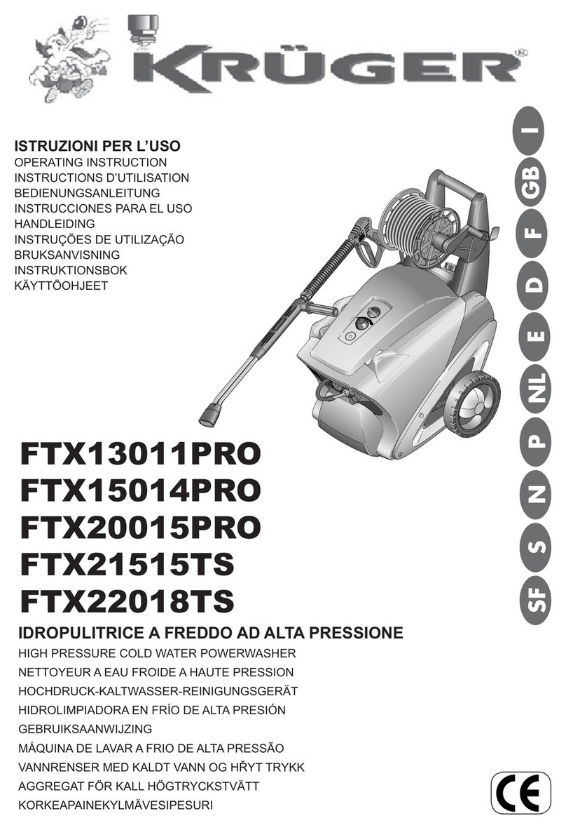 Kruger FTX13011PRO operating instructions