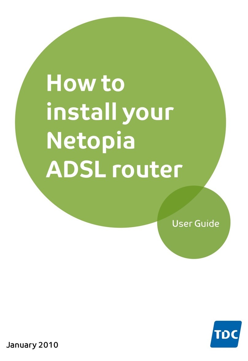 TDC Netopia User manual