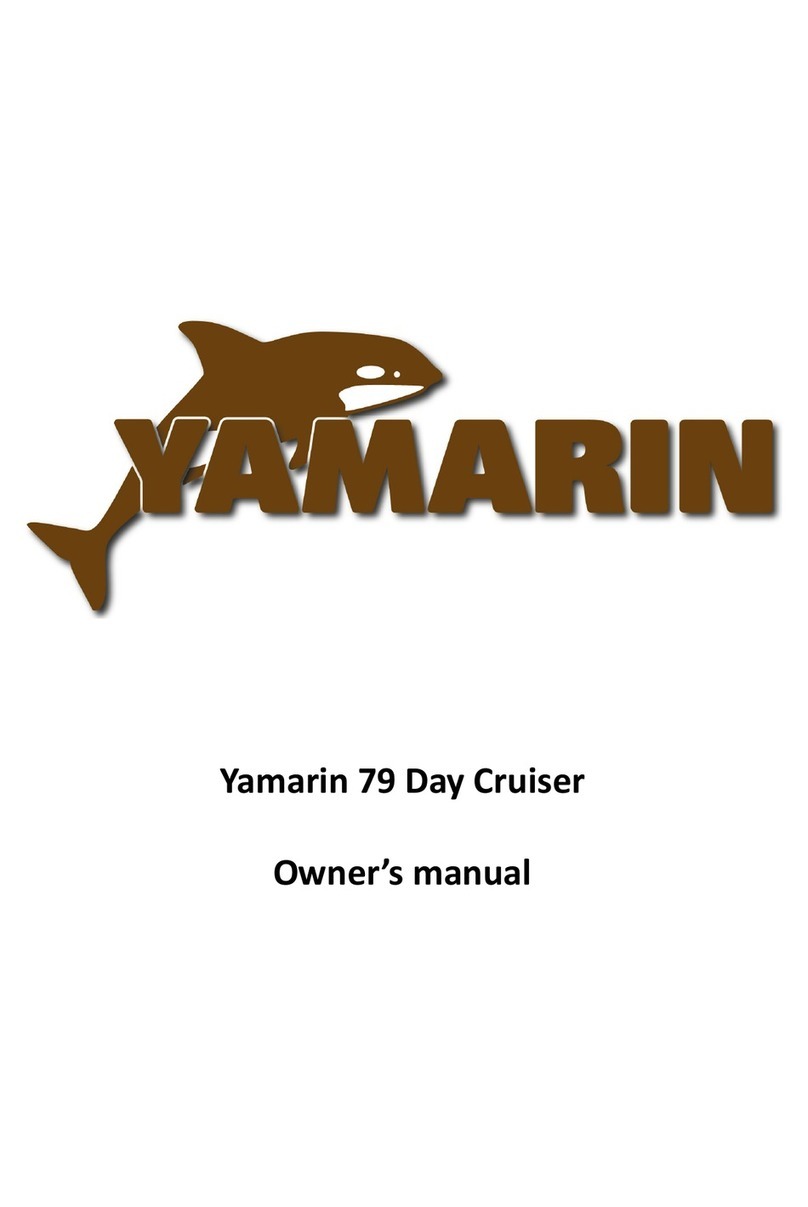 YAMARIN 79 Day Cruiser owner's manual YAMARIN 79 Day Cruiser owner's manual
